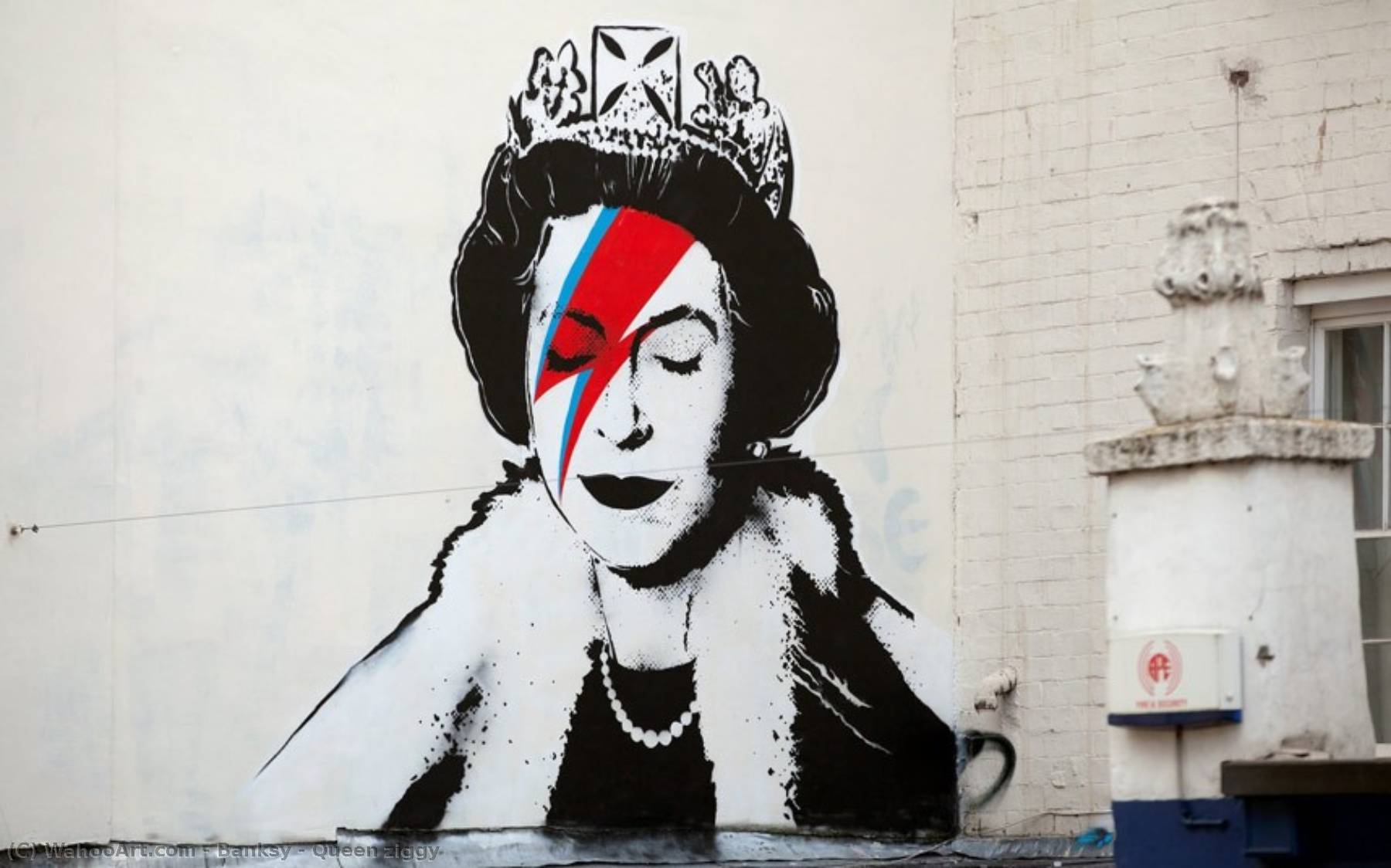 Queen Ziggy — Banksy