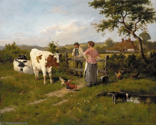 A Rustic Conversation — Claude Cardon
