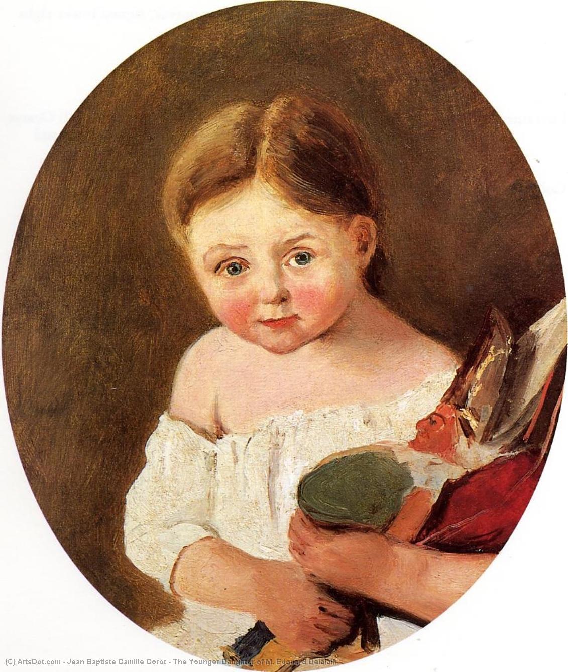The Younger Daughter Of M. Edouard Delalain — Žan-batist Kamil Korote
