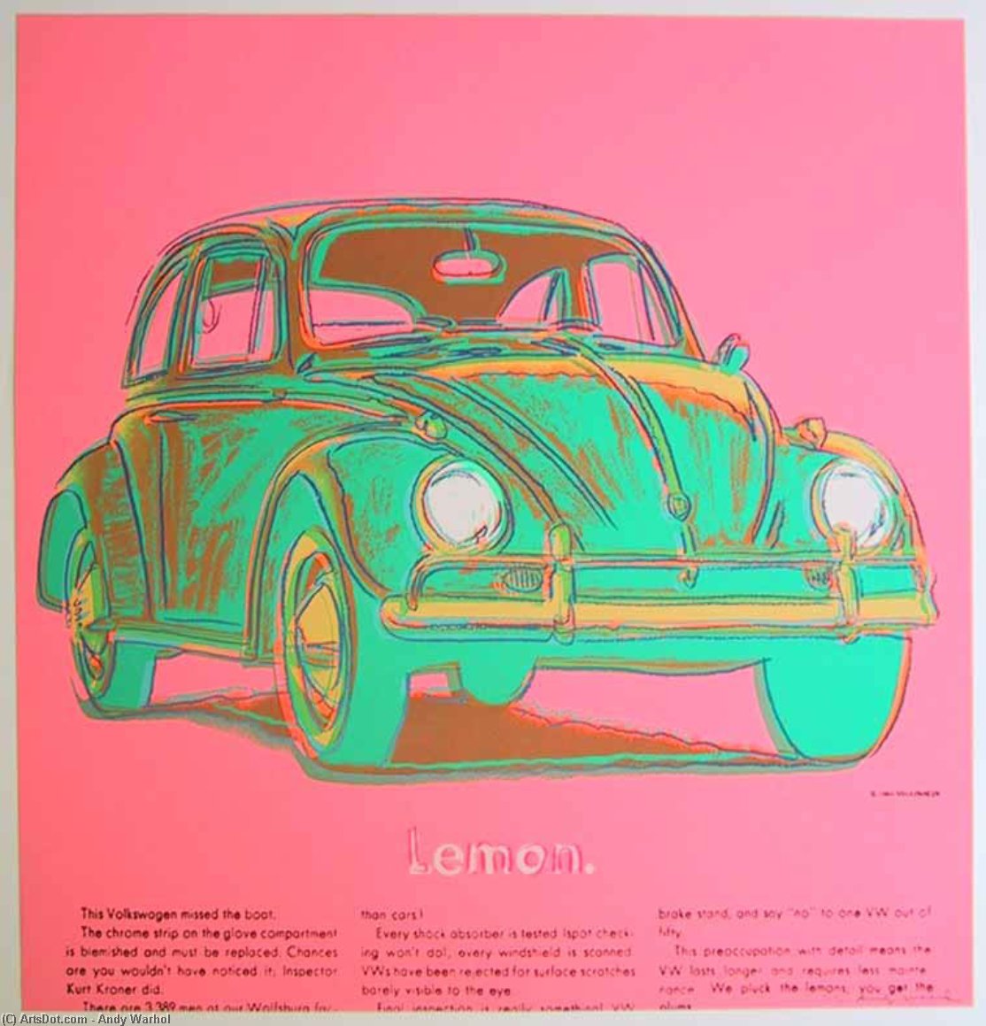 Volkswagen — Энди Уорхол