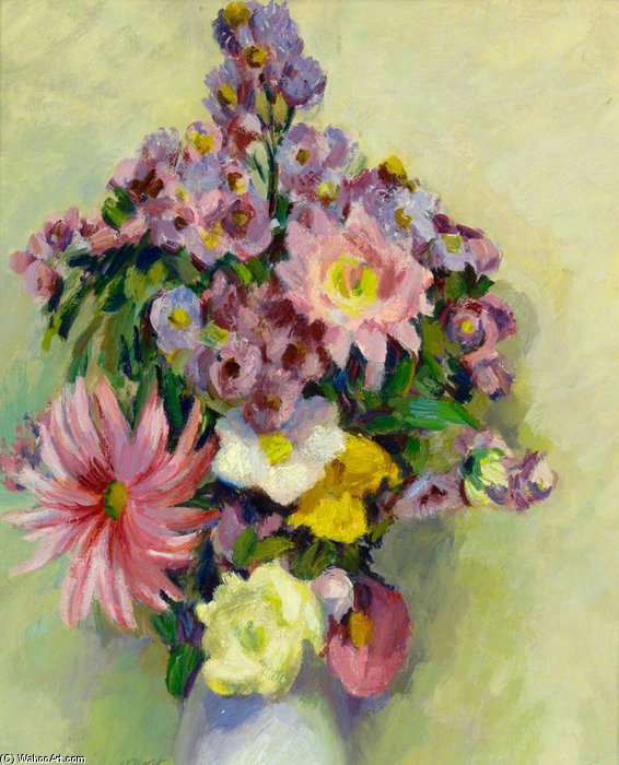 Still Life, Flowers In A Vase — ダンカン・グラント