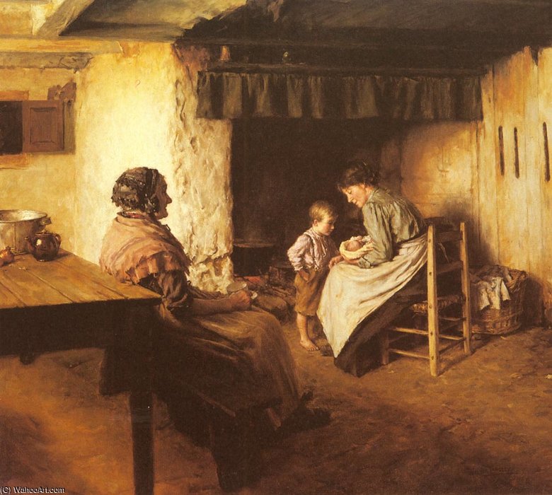 The New Arrival — Walter Langley
