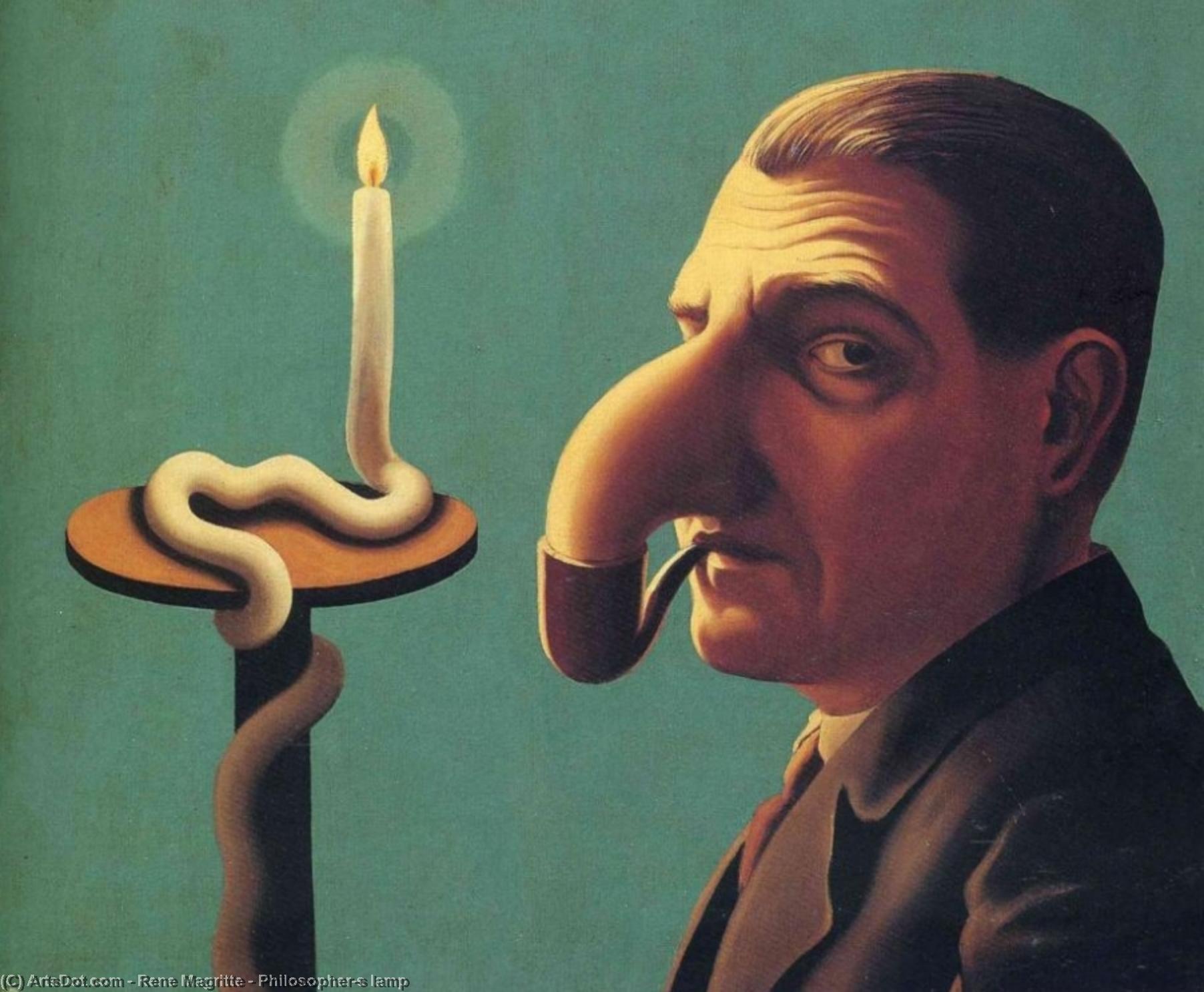 Philosopher's Lamp — Рене Магрит