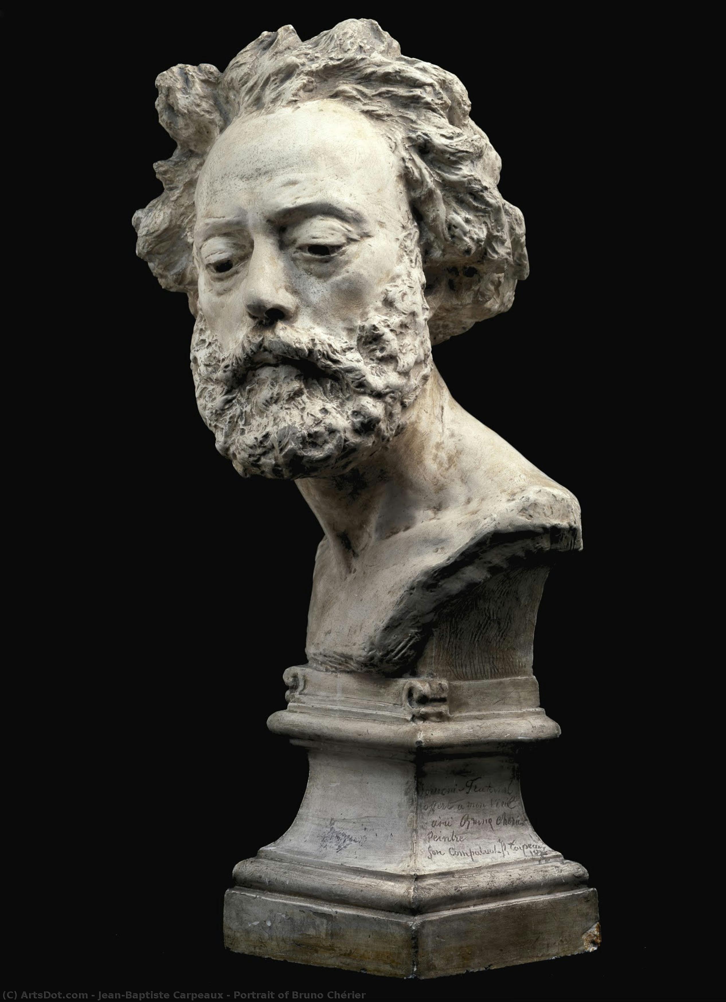 Portrait Of Bruno Chérier — Žan-batist Karpe