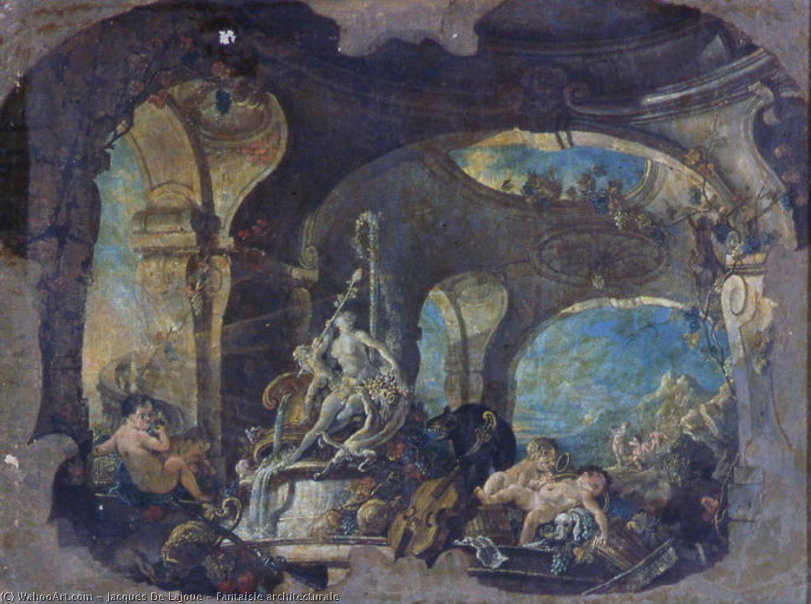 Fantaisie Architecturale — Jacques De Lajoue