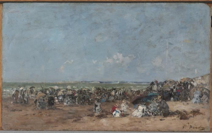 Beach Scene — Eugène Louis Boudin