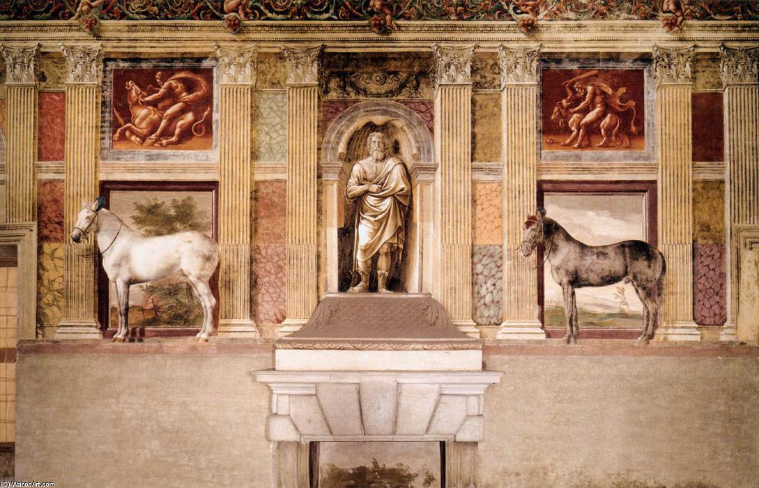 View Of The Salone Dei Cavalli — Giulio Romano