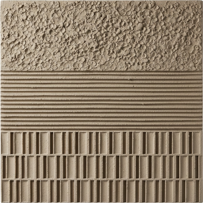 Monolithic Strata In Sand: A Meditative Study Of Organic And Architectural Order — David Moreau