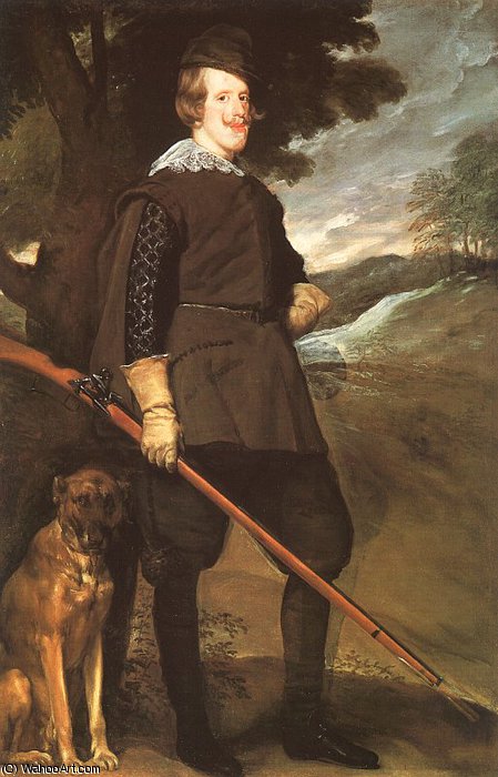 Philip Iv As A Hunter, Oil On Canvas, Mus — Diego Velázquez