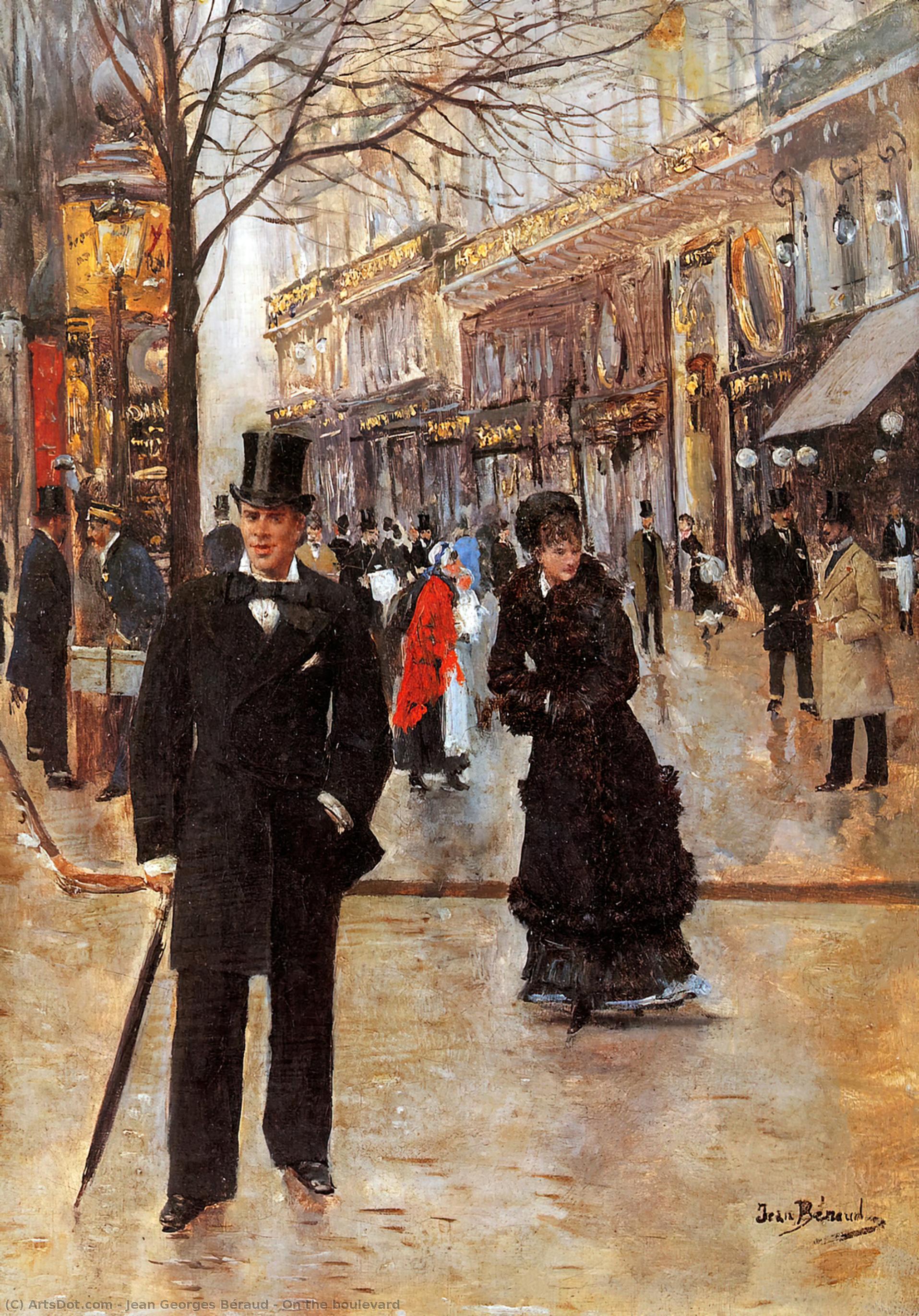 On The Boulevard — Jean Georges Béraud