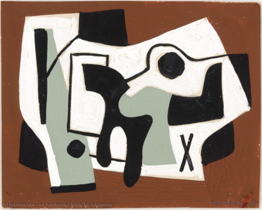 Study For A Painting — Ad Rajnhart