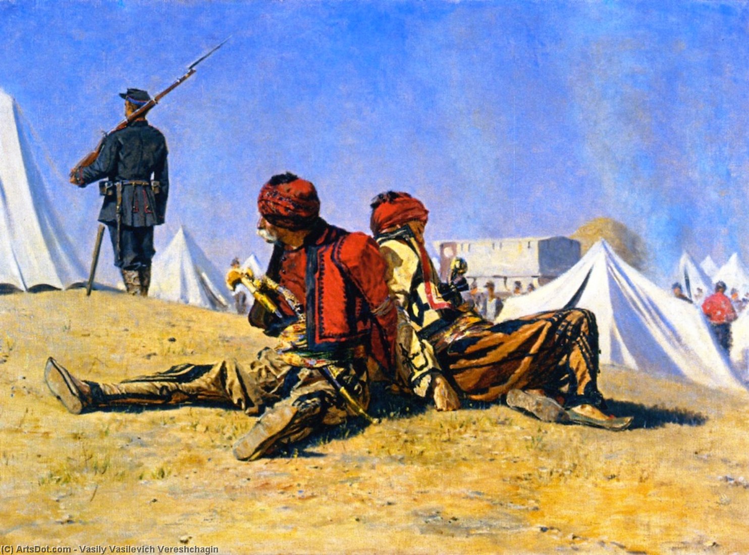 Two Falcons (also Known As Bashibuzuki) — Василий Васильевич Верещагин