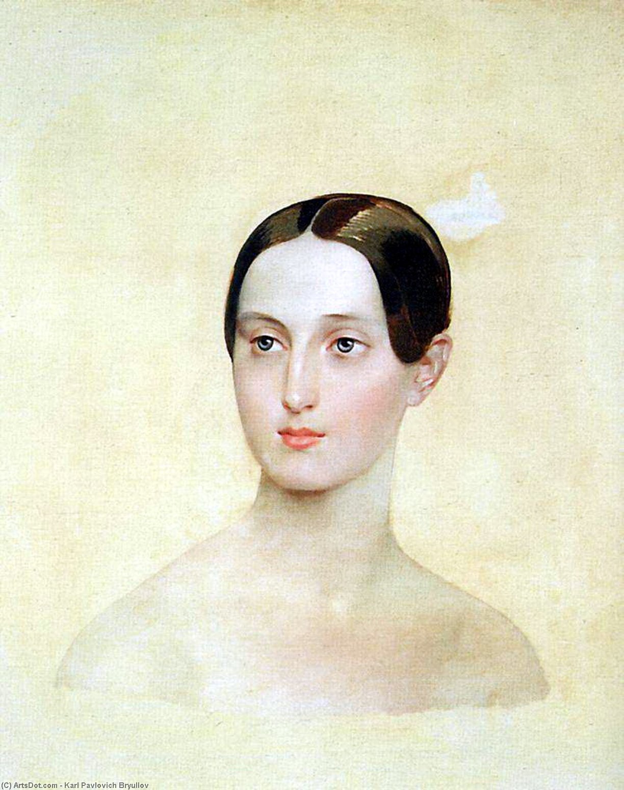 Portrait Of Grand Duchess Maria Nikolaevna — Karl Pavlovich Bryullov