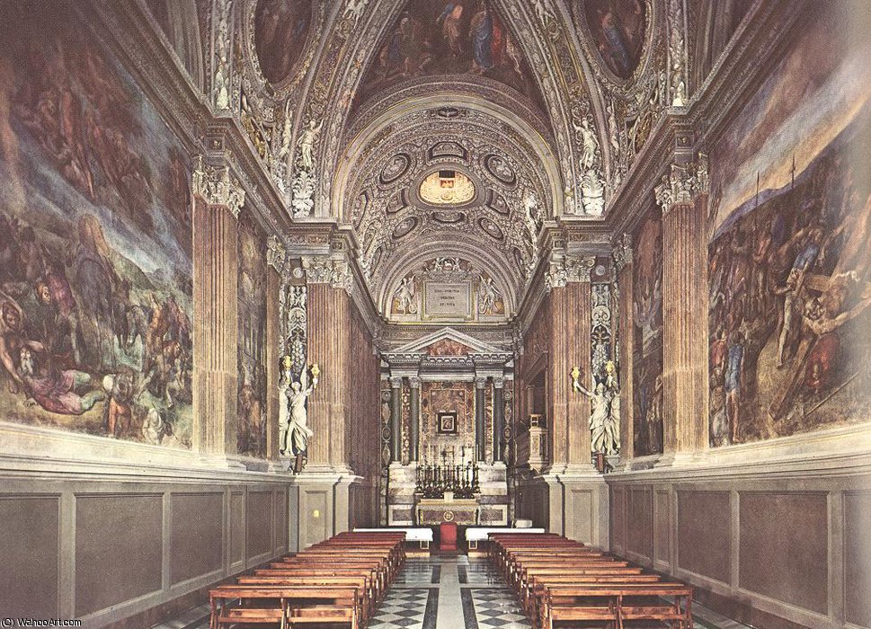 View Of The Chapel — Michelangelo Buonarroti