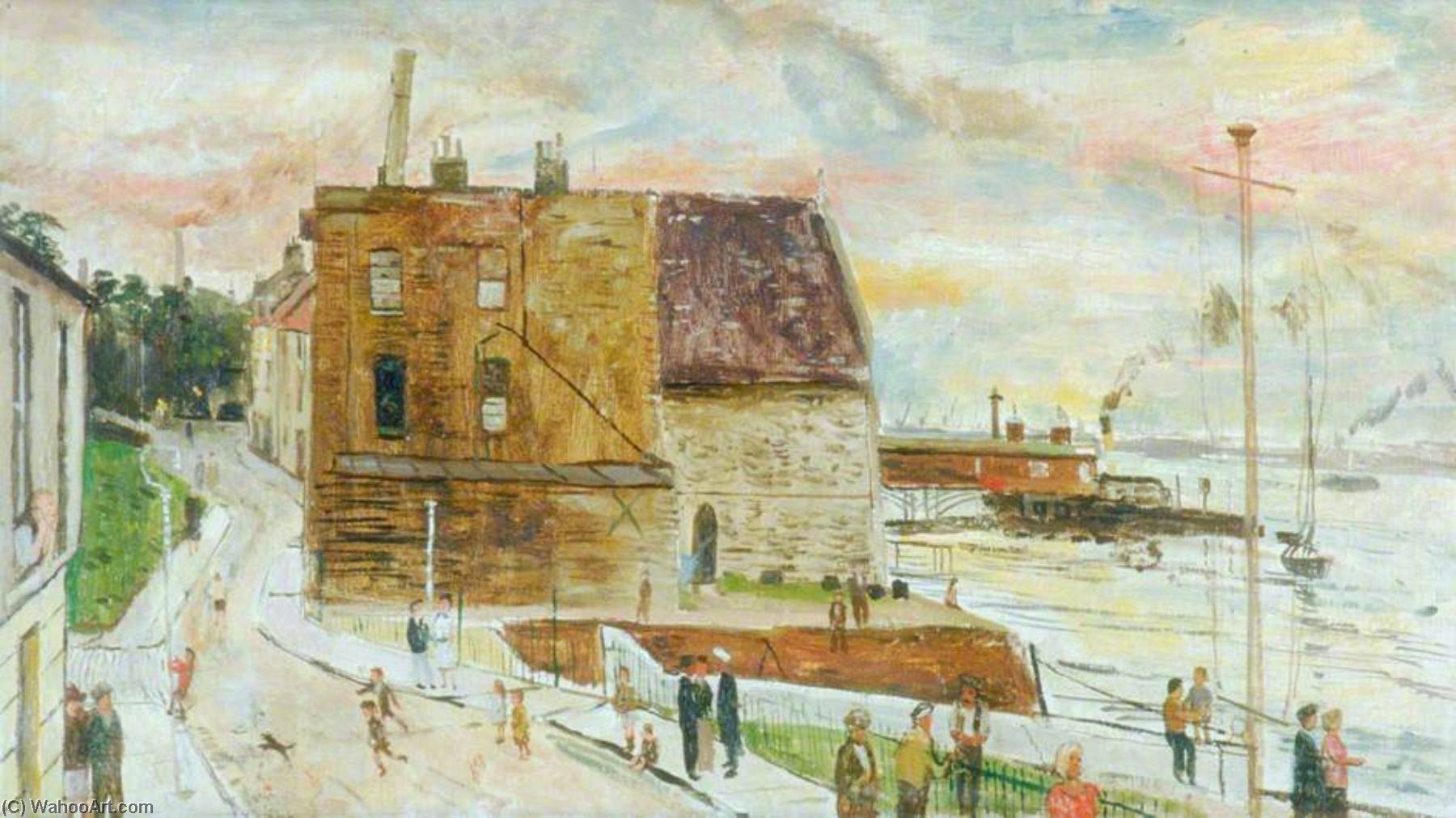 Summer Evening, Gravesend — Carel Victor Morlais Weight