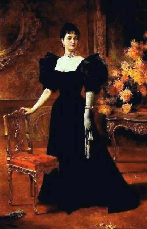 Portrait Of María Ibarra De Matos — Arturo Michelena