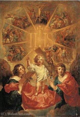 The Glorification Of The Name Of Jesus — Anthonis Sallaert