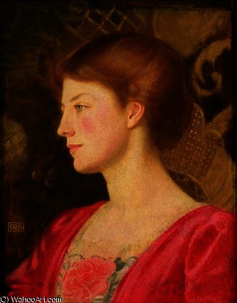 Portrait Of Lady Irene Stokes — Marianne Preindelsberger Stokes