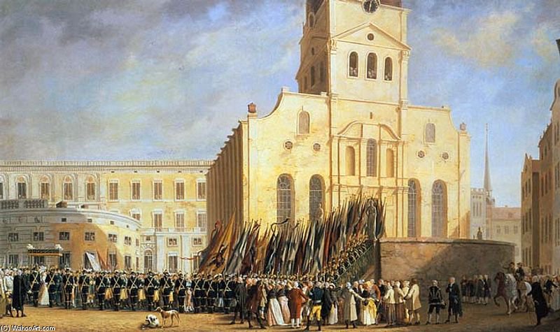 Festtåg In Stockholm After Segern Large Swedish Healthy — Pehr Hilleström