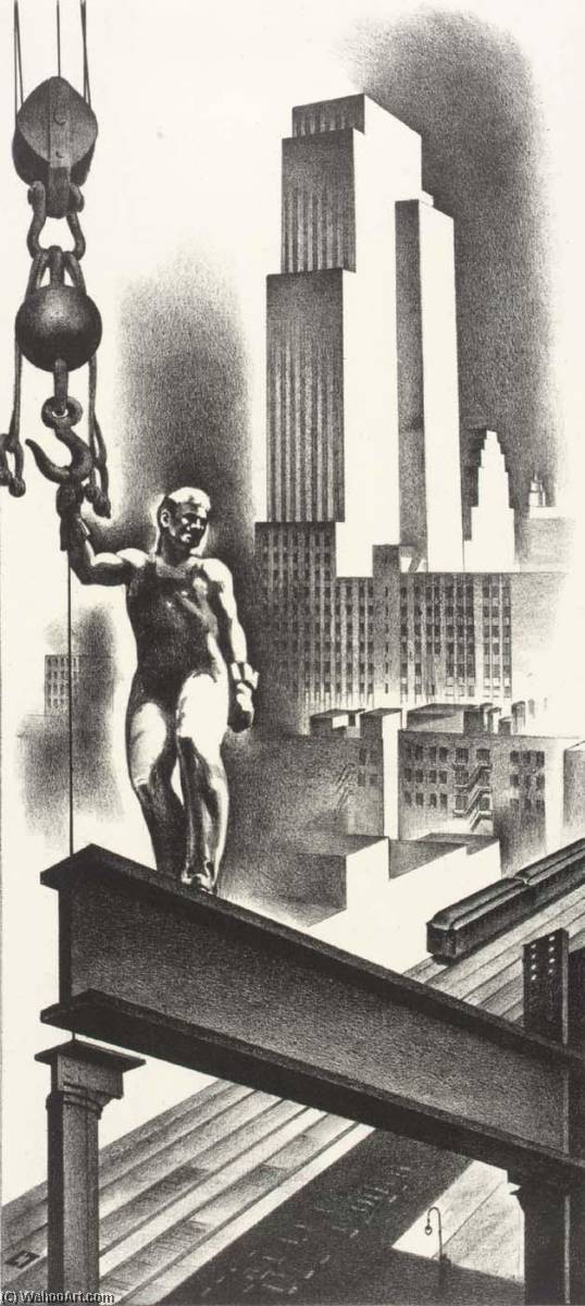 Above The City — Louis Lozowick