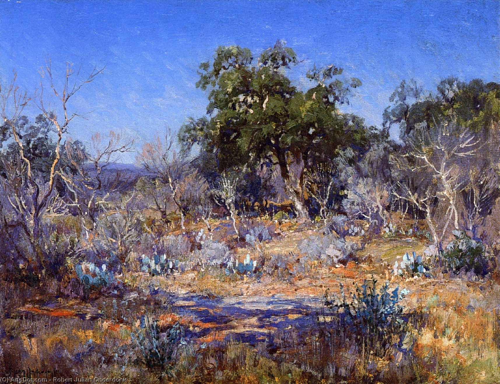 A January Day In The Brush Country — Robert Julian Onderdonk