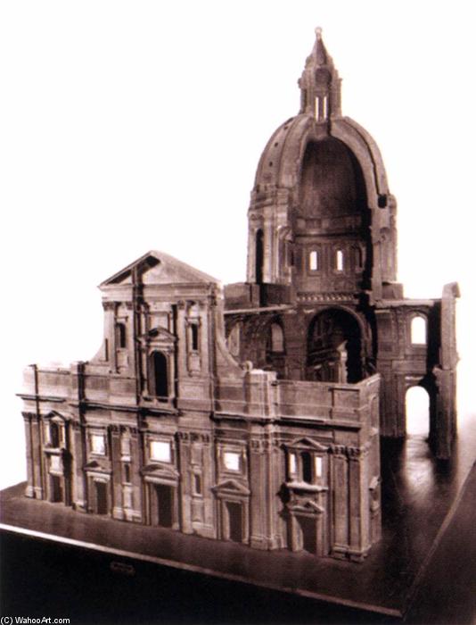 Model Of The Church Of The Oratorians — Pier Francesco Silvani
