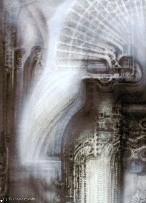 Hr Giger Biomechanicallandscape - (020) — H.r. Giger