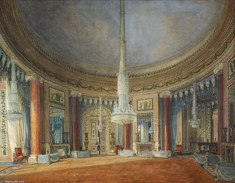 Carlton House, Circular Room - — Charles Wild