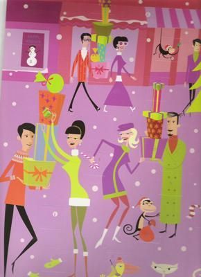 Xmas Shopping — Josh Agle (shag)