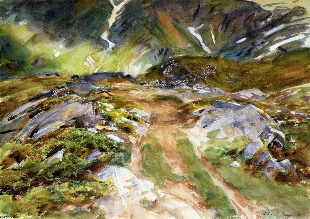Simplon Pass, The Foreground — ジョン・シンガー・サージェント