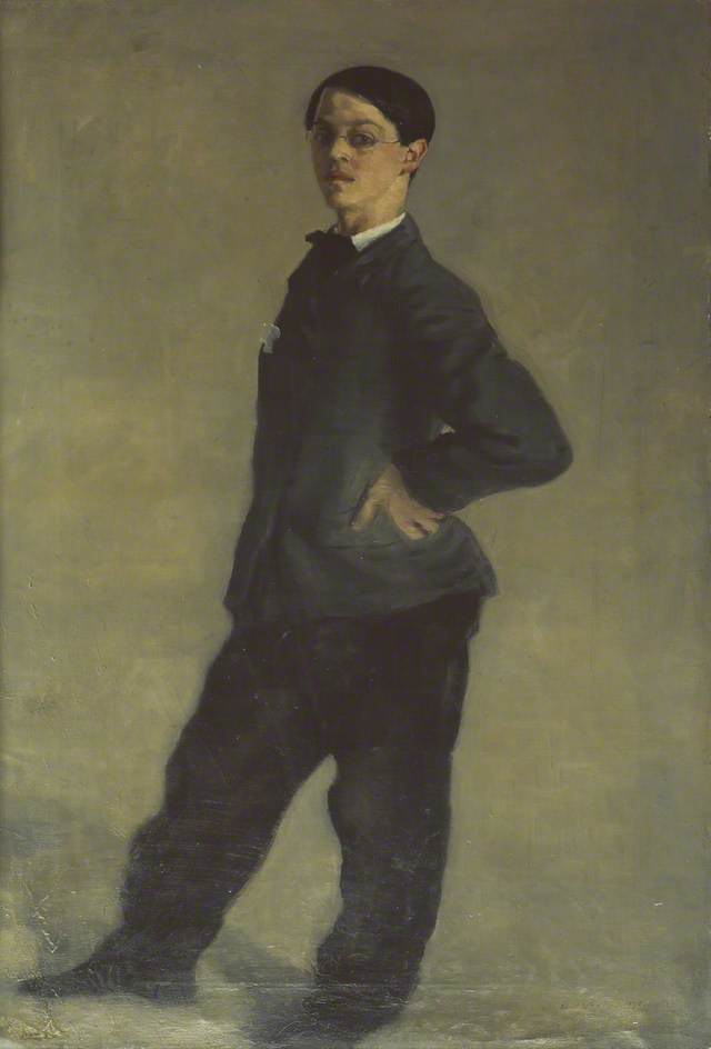 Self Portrait Of The Artist At The Age Of 16 — Albert Rutherston