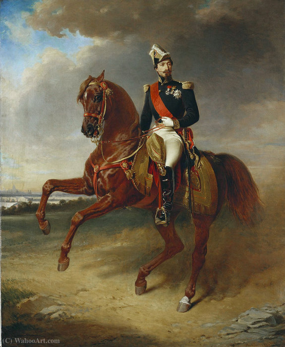 Portrait Of Napoleon Iii — Charles Edouard Boutibonne