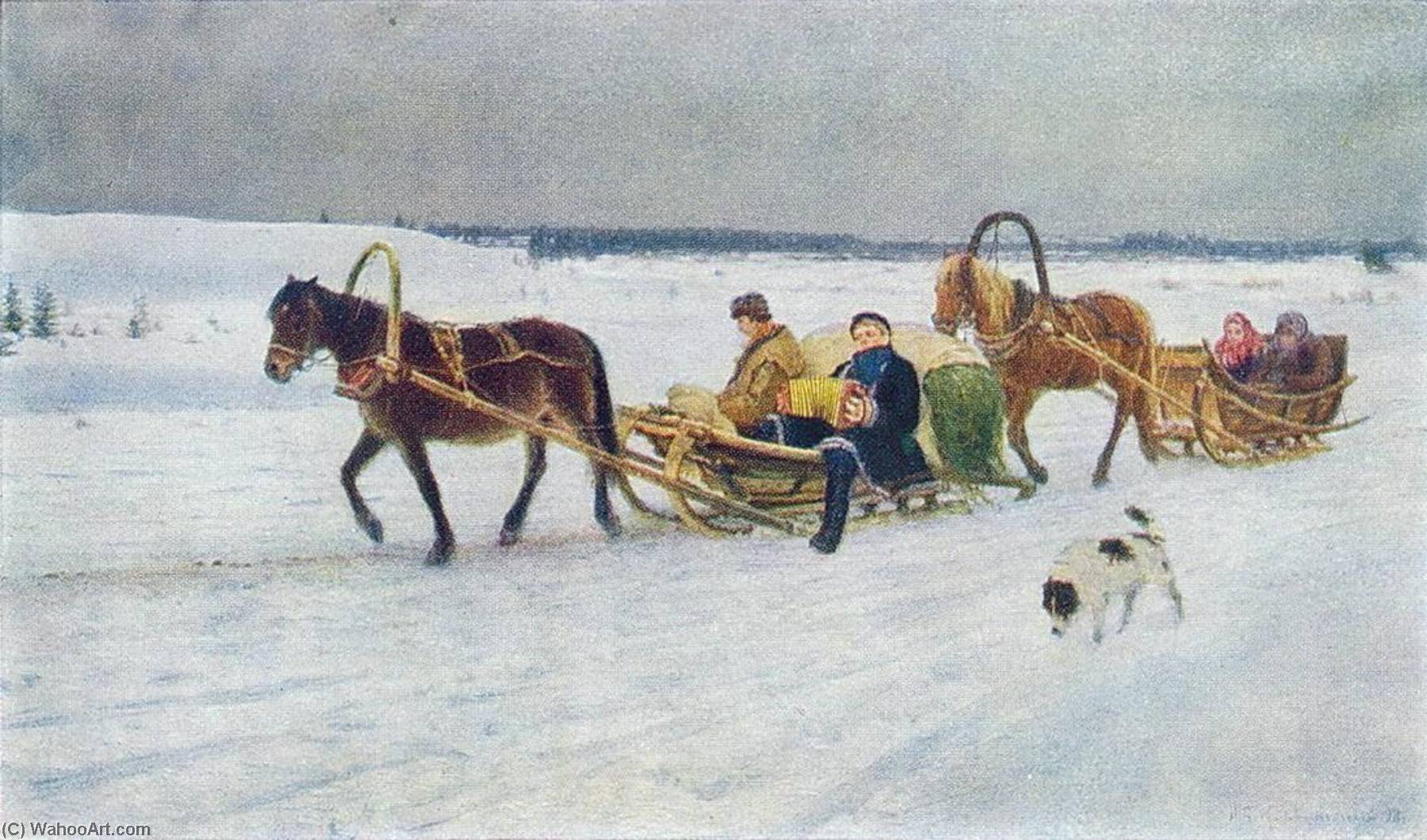 Farewell Of A New Soldier — Nikolai Petrovich Bogdanov Belsky