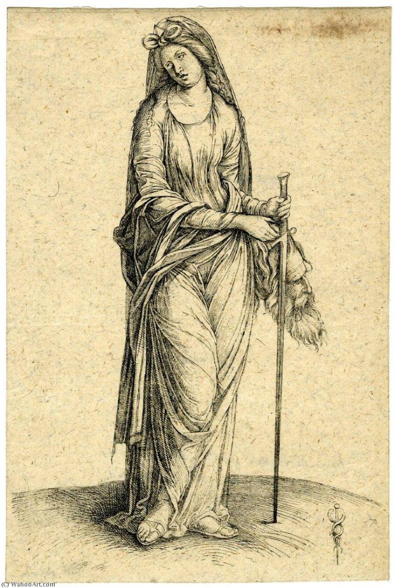 Judith With The Head Of Holofernes In One Hand, A Sword In The Other — Jacopo Barbari