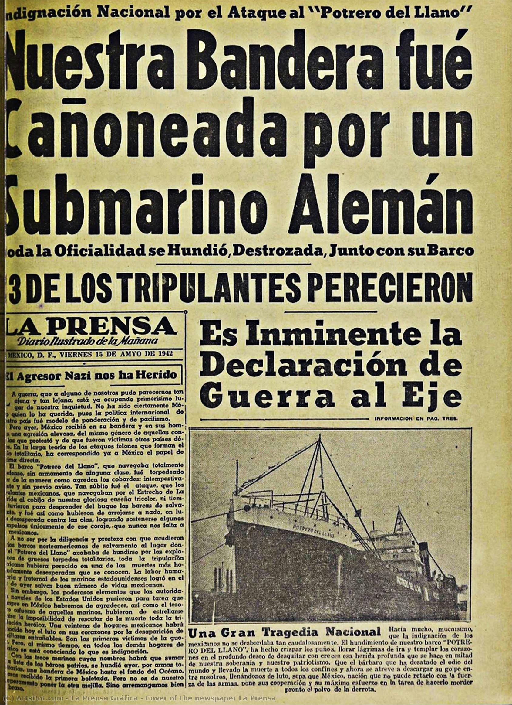 Cover Of The Newspaper La Prensa — La Prensa Gráfica