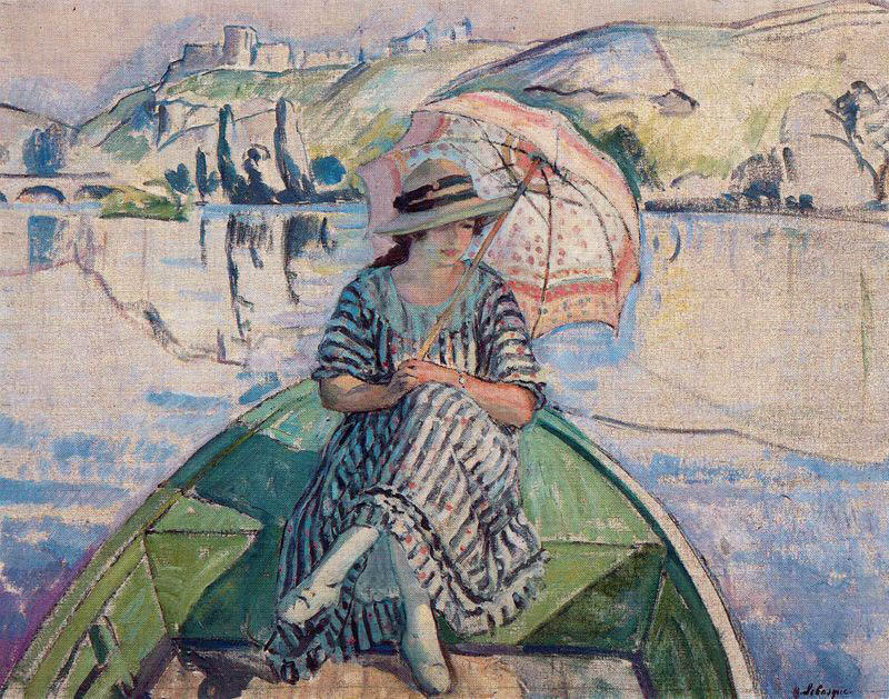 On The River Eau — Henri Lebasque