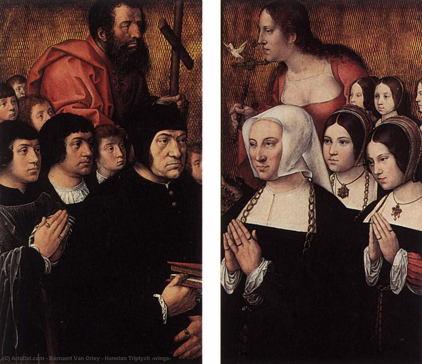 Haneton Triptych (wings) — Бернарт Ван Орлей