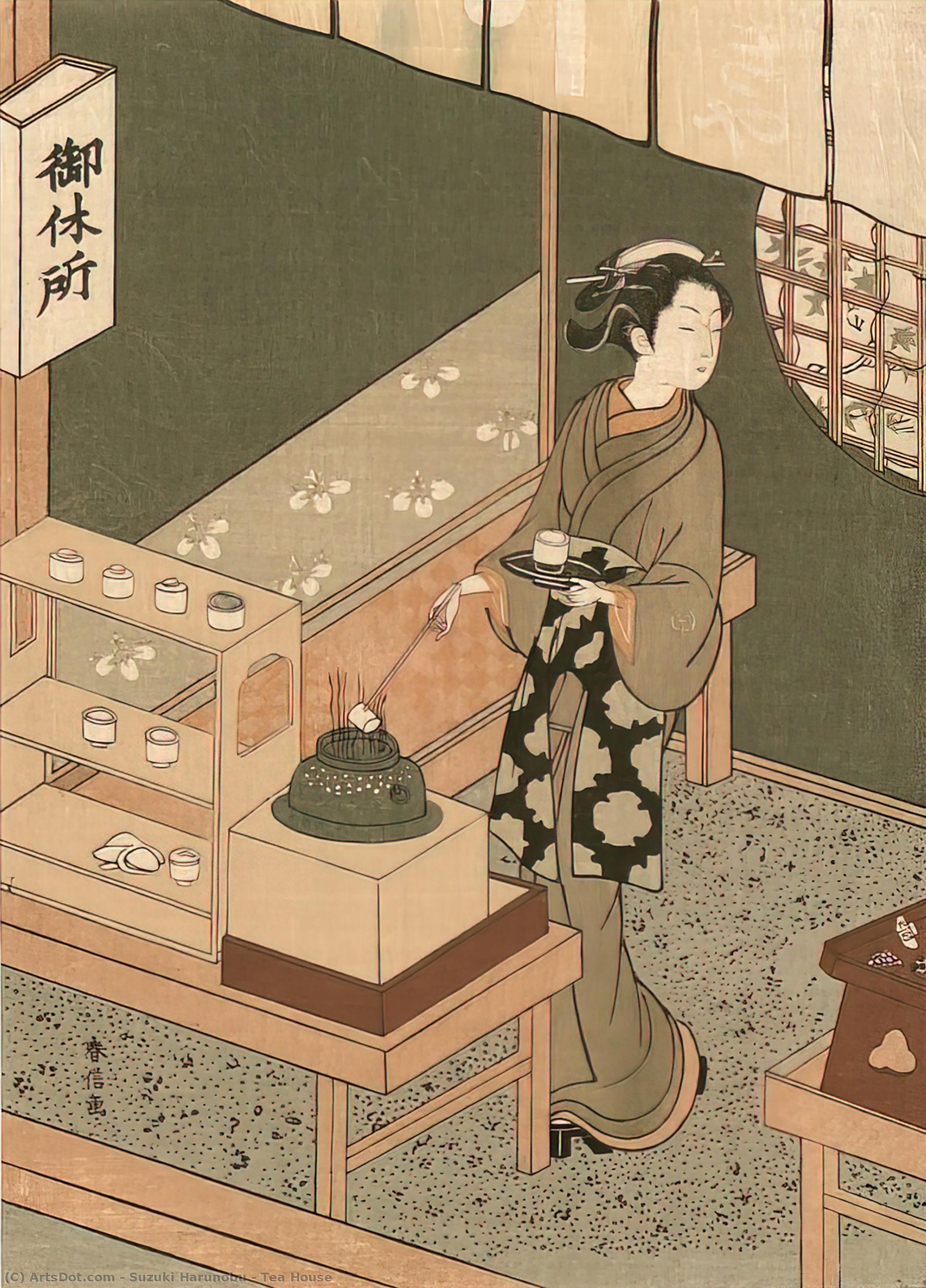 Tea House — Судзуки Харунобу