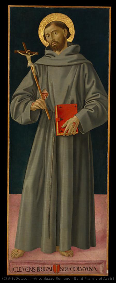 Saint Francis Of Assisi — Antoniazzo Romano