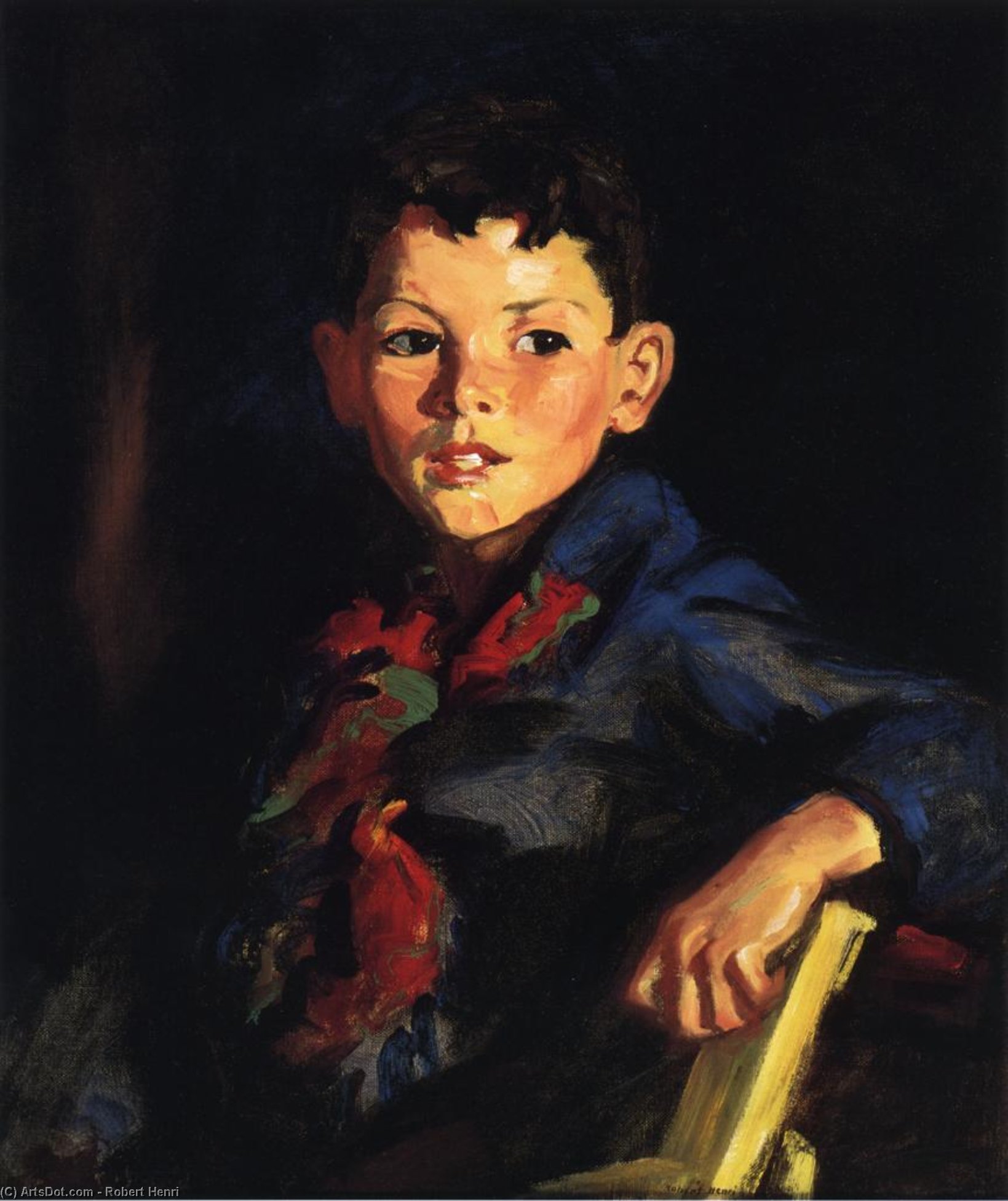 Irish Boy (thomas Cafferty) — Robert Henri