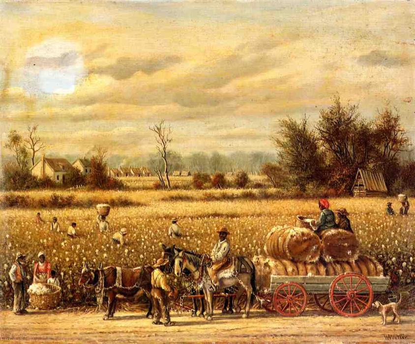Picking Cotton — Уильям Эйкен Уокер