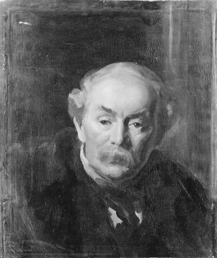 Sir Casper Purdon Clarke — Wilhelm Heinrich Funk