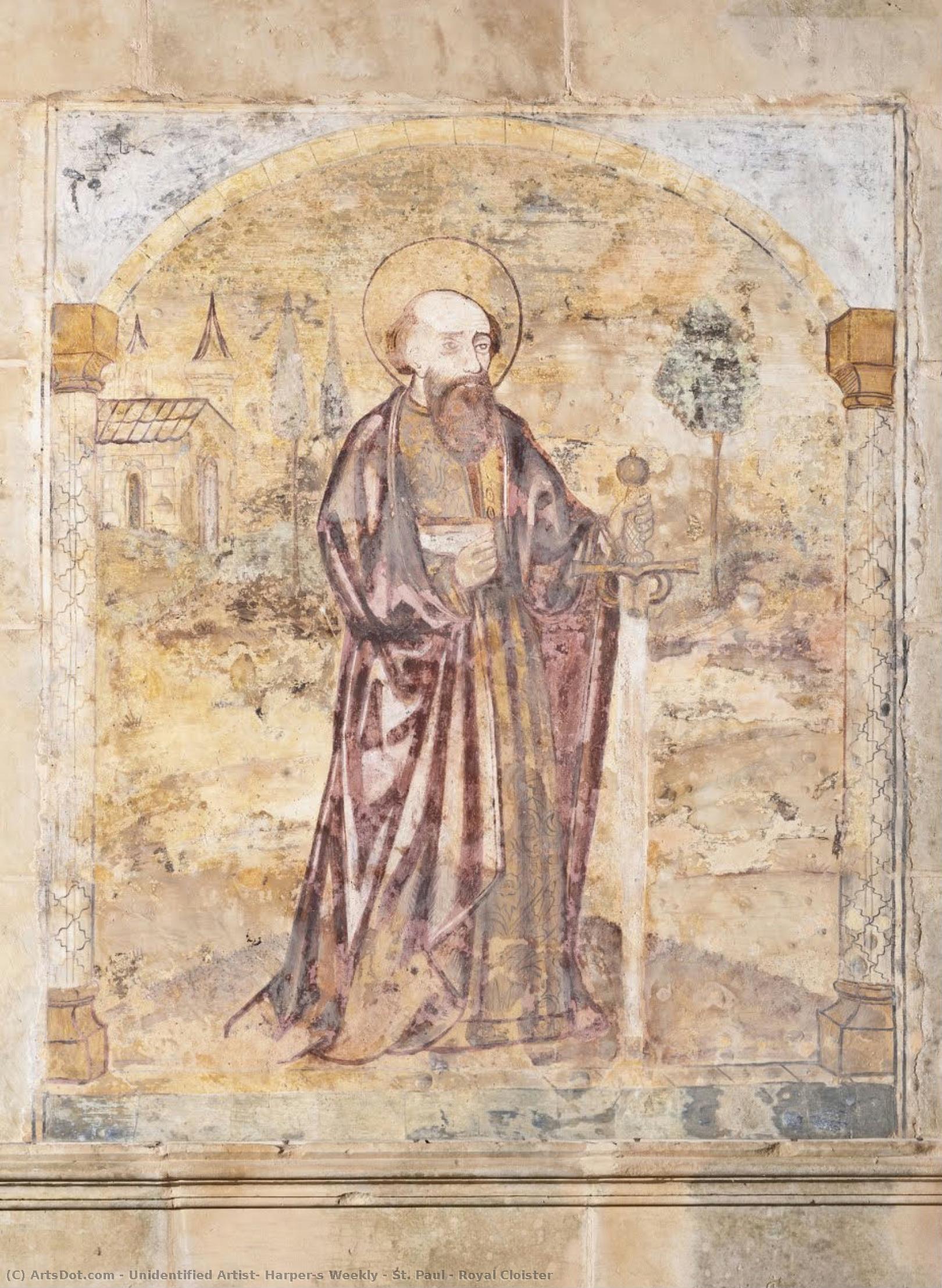 St. Paul - Royal Cloister — Unidentified Artist, Harper's Weekly