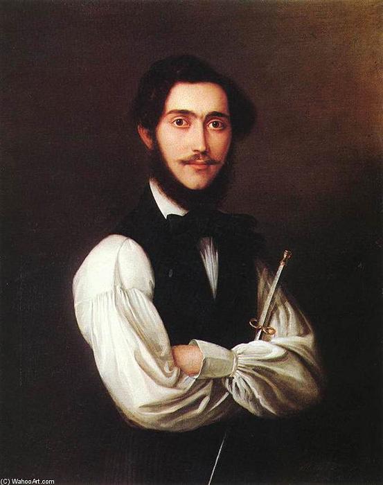 Portrait Of Ferenc Friedrich — Jakab Marastoni (giacomo Antonio Marastoni)