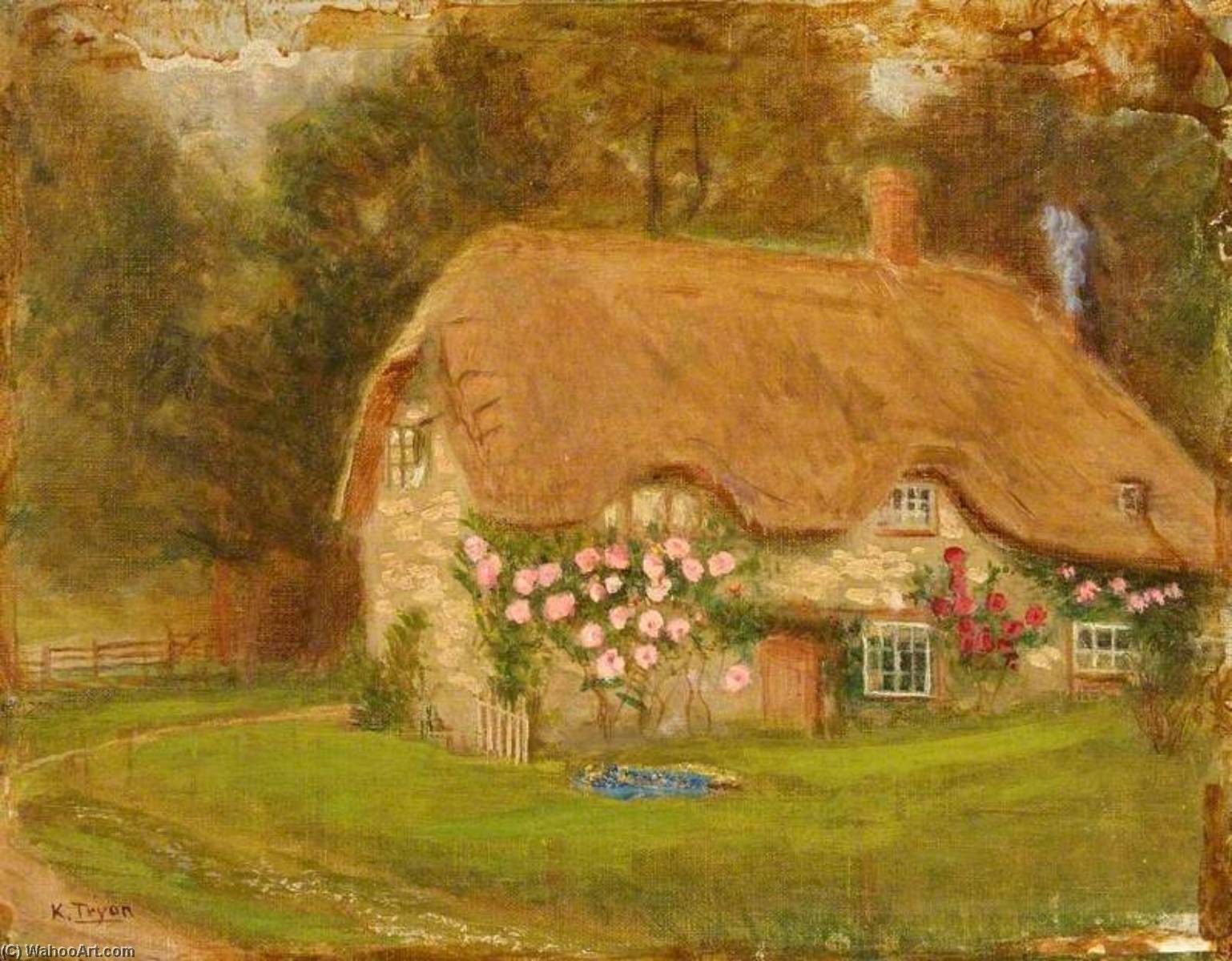 Gamekeeper's Cottage, Burderop, Wiltshire — Kate Allen Tryon