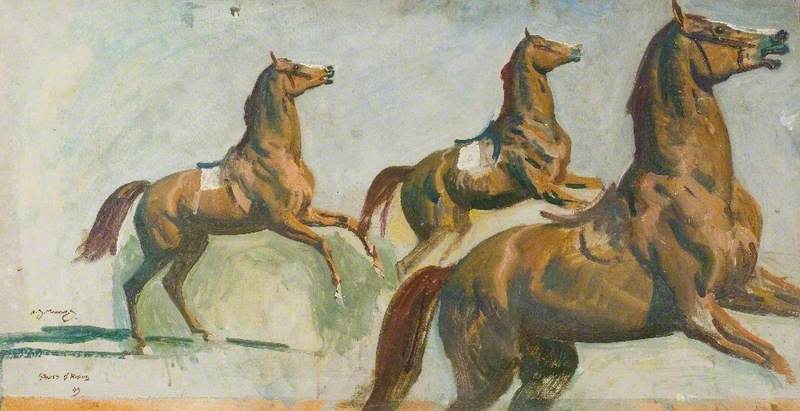 Studies Of 'rufus' — Sir Alfred James Munnings