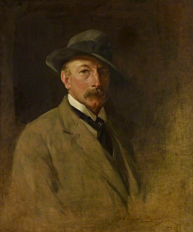 William Somerville Shanks (1864–1951), Artist, Self Portrait — William Somerville Shanks