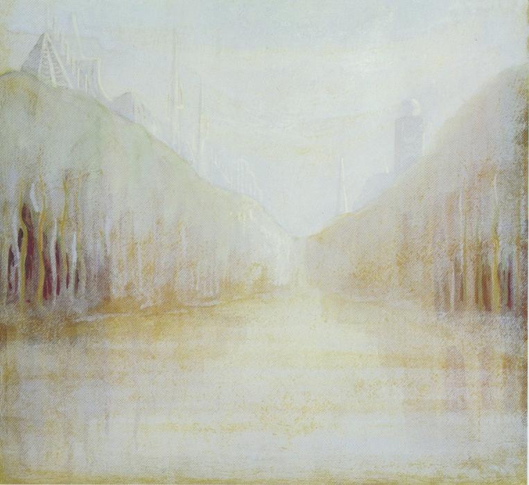 Daybreak (ii) — Mikalojus Konstantinas Čiurlionis