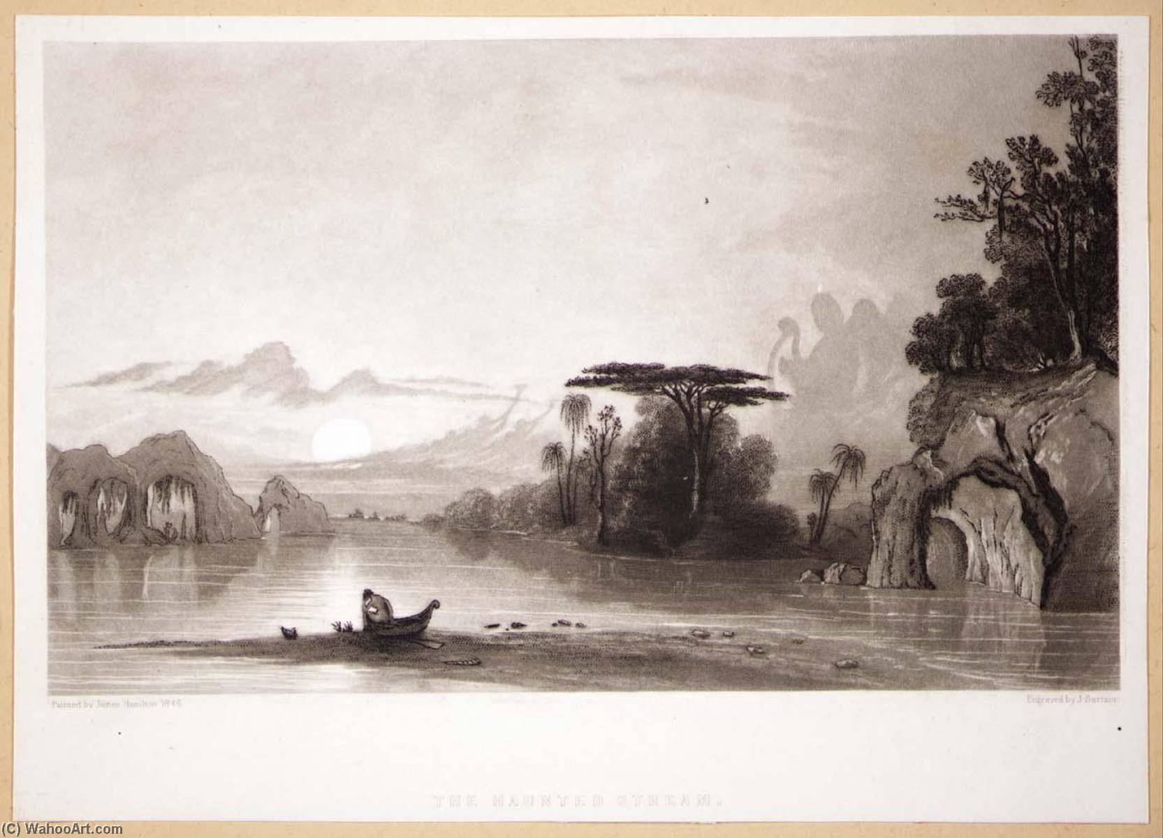 The Haunted Stream — John Sartain