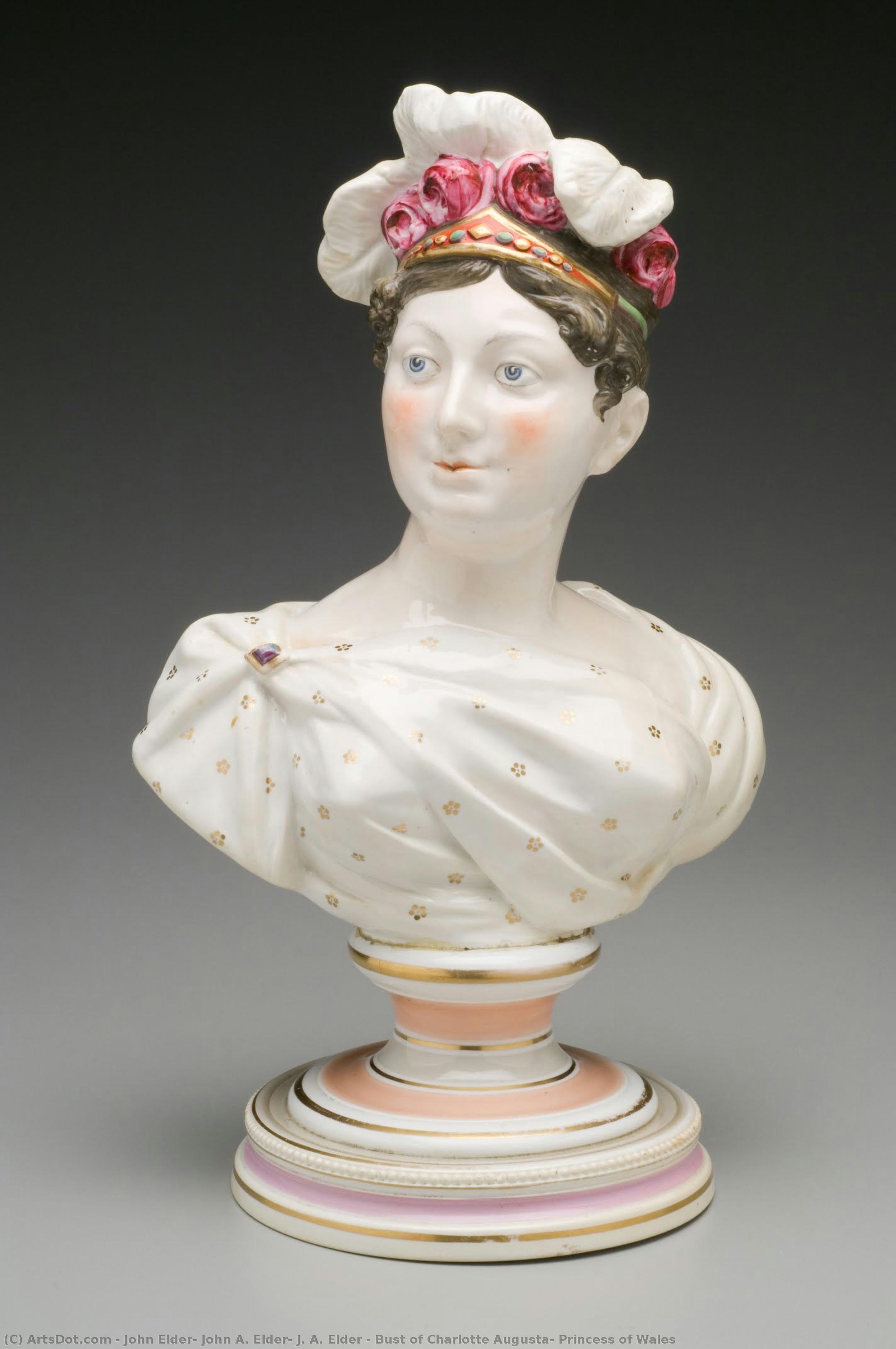 Bust Of Charlotte Augusta, Princess Of Wales — John Elder